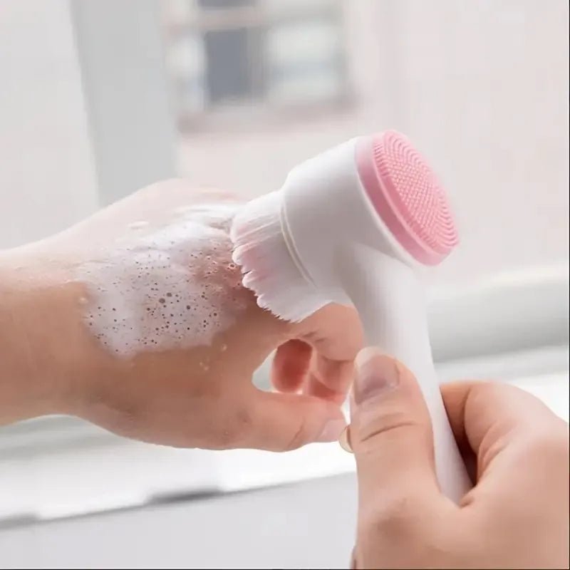 4Pcs Complete Facial Cleansing Kit Cleaner Brush Headband Wristband Hydrotherapy Exfoliating Tool for Blackhead Removal Skinca - Lo Shop Desiderato - 4Pcs Complete Facial Cleansing Kit Cleaner Brush Headband Wristband Hydrotherapy Exfoliating Tool for Blackhead Removal Skinca - Lo Shop Desiderato - 