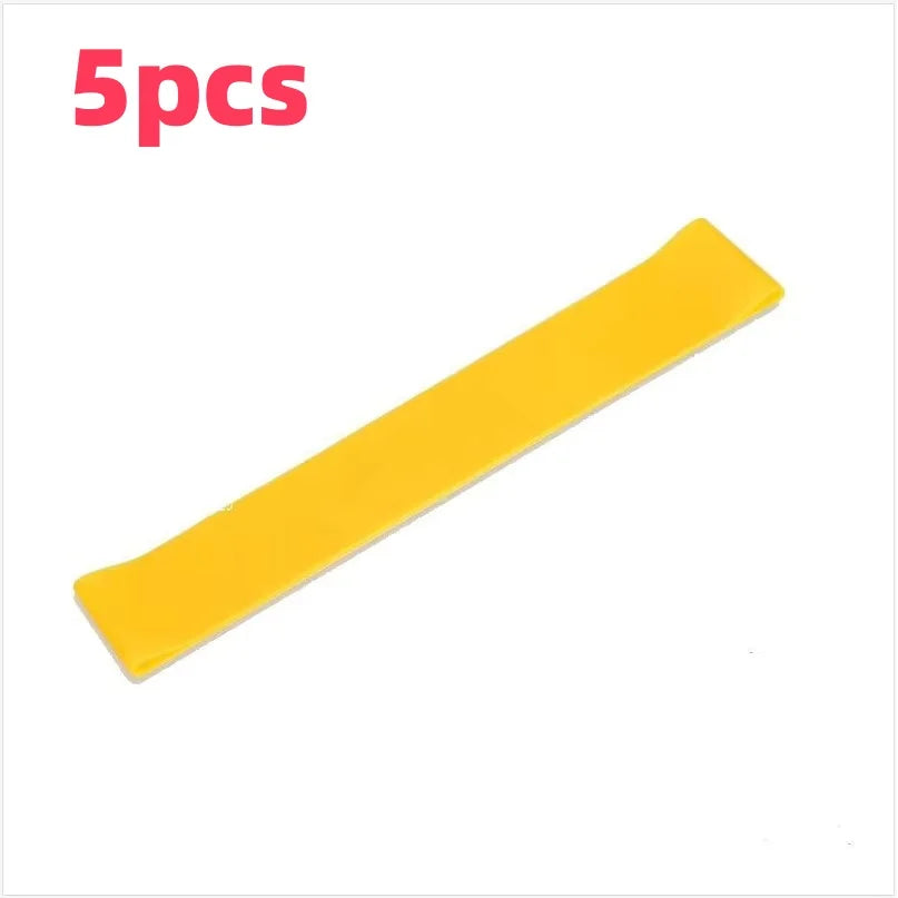 1-5Pcs Fitness Workout Equipment Rubber Resistance Bands Yoga Gym Elastic Gum Strength Pilates Crossfit Women Weight Sports