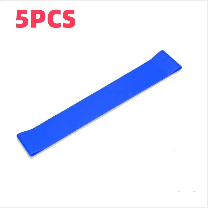 1-5Pcs Fitness Workout Equipment Rubber Resistance Bands Yoga Gym Elastic Gum Strength Pilates Crossfit Women Weight Sports