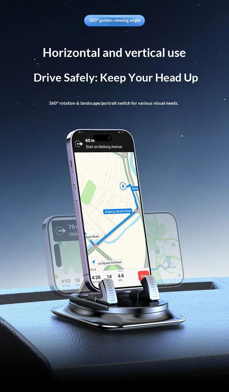 Model Car Phone Holder Specialized for Car Interior Central Console Navigation System  Dashboard Anti Slip Phone Support Bracket