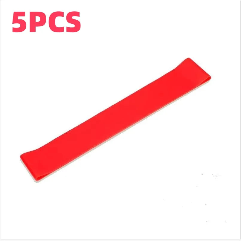 1-5Pcs Fitness Workout Equipment Rubber Resistance Bands Yoga Gym Elastic Gum Strength Pilates Crossfit Women Weight Sports