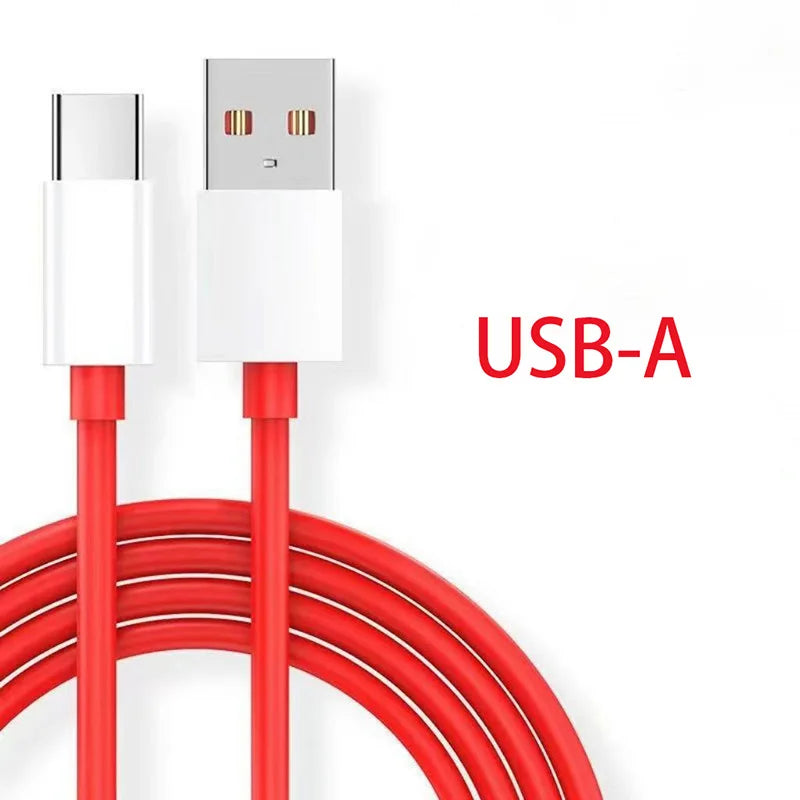 65W SuperVOOC USB-C to USB-C Fast Charging Cable for OnePlus 10 Pro 11 12 13 Nord 2T 3 CE PD Quick Charge Data Cable 1m 1.5m 2m