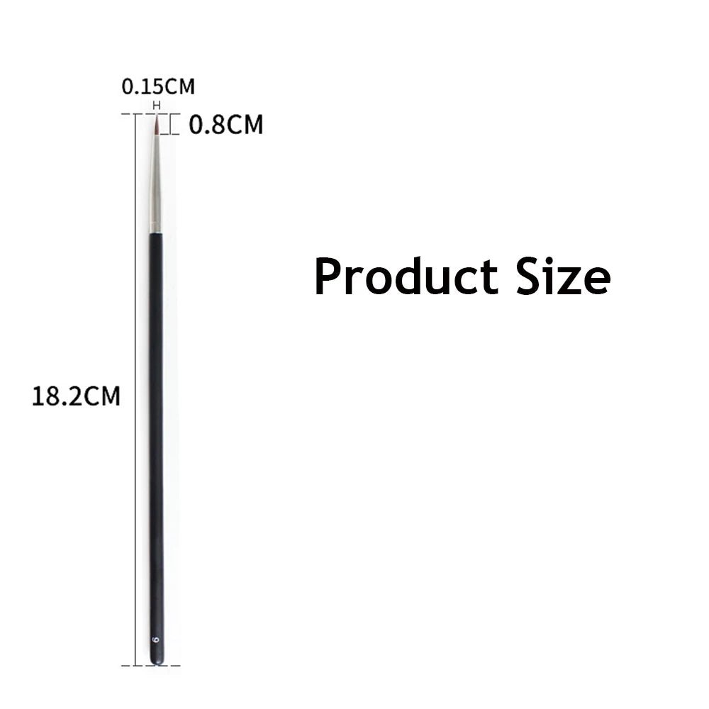 Beauty Makeup Brushes Fine Eyebrow Cream Brush Eyeliner Pen Black Eyeliner Brush Mink Hair - Lo Shop Desiderato - Beauty Makeup Brushes Fine Eyebrow Cream Brush Eyeliner Pen Black Eyeliner Brush Mink Hair - Lo Shop Desiderato - 