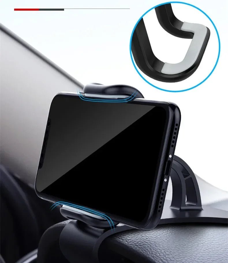 Car Mobile Phone Holder, 360 Degree Rotatable Cell Phone Stands, Car Rack Dashboard Support for Auto Grip, Fixed Bracket - Lo Shop Desiderato - Car Mobile Phone Holder, 360 Degree Rotatable Cell Phone Stands, Car Rack Dashboard Support for Auto Grip, Fixed Bracket - Lo Shop Desiderato - 
