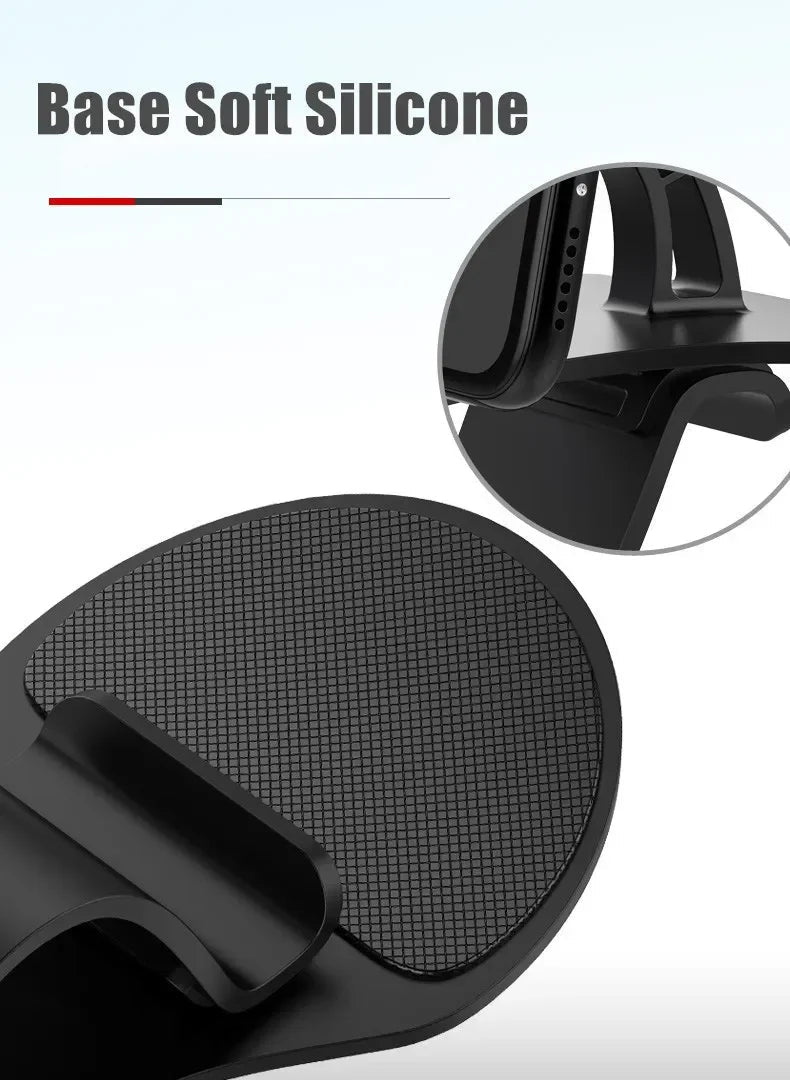 Car Mobile Phone Holder, 360 Degree Rotatable Cell Phone Stands, Car Rack Dashboard Support for Auto Grip, Fixed Bracket - Lo Shop Desiderato - Car Mobile Phone Holder, 360 Degree Rotatable Cell Phone Stands, Car Rack Dashboard Support for Auto Grip, Fixed Bracket - Lo Shop Desiderato - 