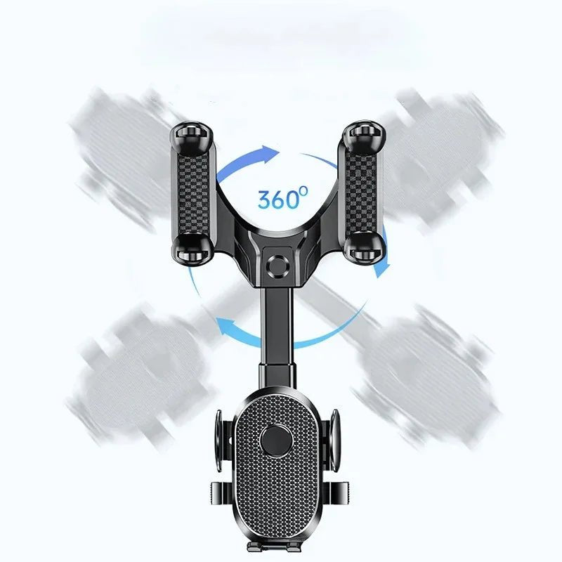 Car Phone Holder For Car Rearview Mirror Multi - function 360 Degree Rotatable and Extendable Mobile Phone Holder For iPhone Samsu - Lo Shop Desiderato - Car Phone Holder For Car Rearview Mirror Multi - function 360 Degree Rotatable and Extendable Mobile Phone Holder For iPhone Samsu - Lo Shop Desiderato - 