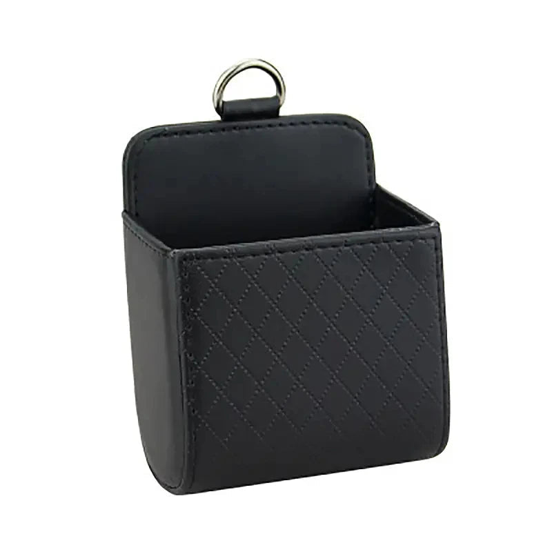 Car Phone Holder Mount Air Vent Hanging Storage Box Car Mobile Phone Bag PU Leather Glasses Organizer Support in Car Accessories - Lo Shop Desiderato - Car Phone Holder Mount Air Vent Hanging Storage Box Car Mobile Phone Bag PU Leather Glasses Organizer Support in Car Accessories - Lo Shop Desiderato - 