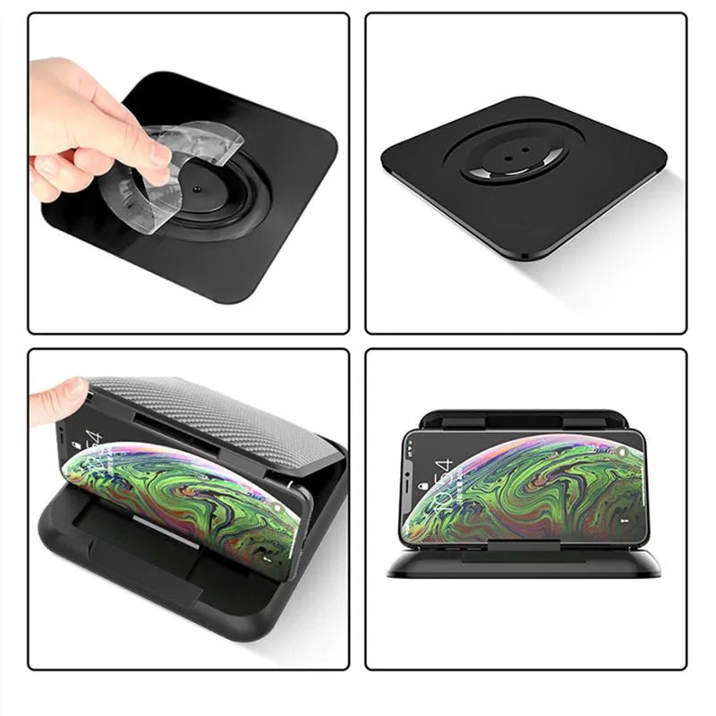 Car Phone Holder Mount Universal Dashboard Phone Holder for Car Anti - Slip Silicone Suction Pad Adjustable Smartphone Support - Lo Shop Desiderato - Car Phone Holder Mount Universal Dashboard Phone Holder for Car Anti - Slip Silicone Suction Pad Adjustable Smartphone Support - Lo Shop Desiderato - 