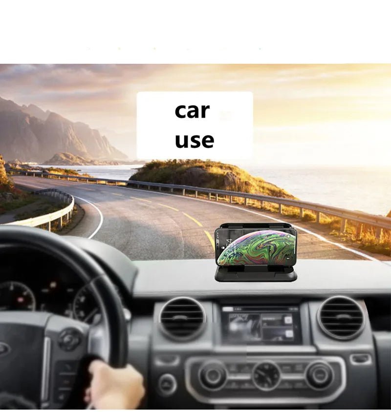 Car Phone Holder Mount Universal Dashboard Phone Holder for Car Anti - Slip Silicone Suction Pad Adjustable Smartphone Support - Lo Shop Desiderato - Car Phone Holder Mount Universal Dashboard Phone Holder for Car Anti - Slip Silicone Suction Pad Adjustable Smartphone Support - Lo Shop Desiderato - 