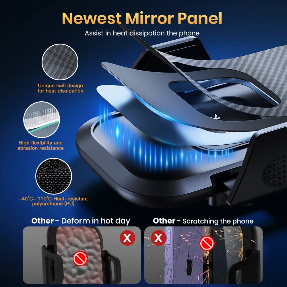 Car Phone Holder Mount,TOPK Upgrade Auto Locking Universal Phone Stand Holder with Hook Clip for Car Air Vent for iPhone Samsun - Lo Shop Desiderato - Car Phone Holder Mount,TOPK Upgrade Auto Locking Universal Phone Stand Holder with Hook Clip for Car Air Vent for iPhone Samsun - Lo Shop Desiderato - 