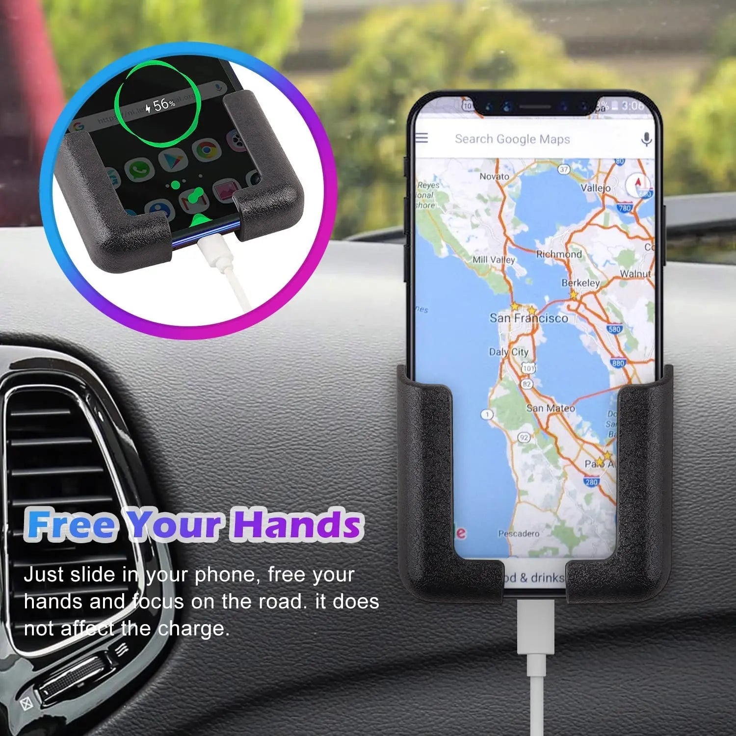 Car Phone Holder Multifunctional Auto Mobile Phone Stand Mount Bracket Cell Phone Holder for Car Wall Hooks Hanger Support - Lo Shop Desiderato - Car Phone Holder Multifunctional Auto Mobile Phone Stand Mount Bracket Cell Phone Holder for Car Wall Hooks Hanger Support - Lo Shop Desiderato - 