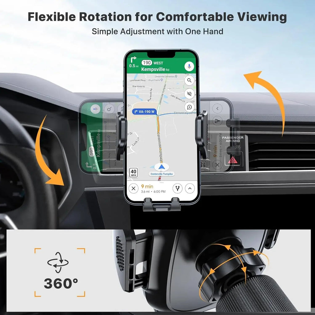 Car Phone Holder Phone Holders for Your Car with Metal Hook Clip Air Vent Cell Phone Stand Car Mount Universal - Lo Shop Desiderato - Car Phone Holder Phone Holders for Your Car with Metal Hook Clip Air Vent Cell Phone Stand Car Mount Universal - Lo Shop Desiderato - 
