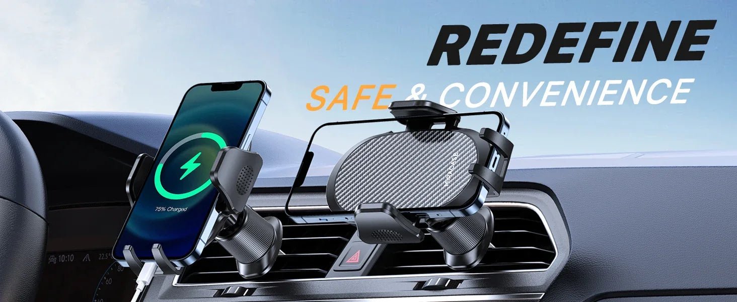 Car Phone Holder Phone Holders for Your Car with Metal Hook Clip Air Vent Cell Phone Stand Car Mount Universal - Lo Shop Desiderato - Car Phone Holder Phone Holders for Your Car with Metal Hook Clip Air Vent Cell Phone Stand Car Mount Universal - Lo Shop Desiderato - 