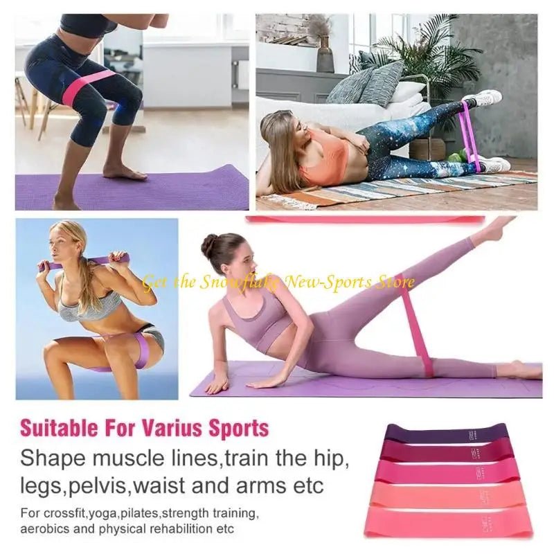 E56D Exercise Bands Resistance Bands Workout Bands Elastic Fitness Bands for Woman - Lo Shop Desiderato - E56D Exercise Bands Resistance Bands Workout Bands Elastic Fitness Bands for Woman - Lo Shop Desiderato - 