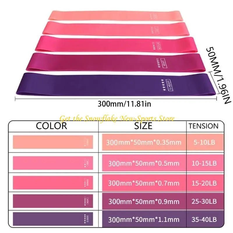 E56D Exercise Bands Resistance Bands Workout Bands Elastic Fitness Bands for Woman - Lo Shop Desiderato - E56D Exercise Bands Resistance Bands Workout Bands Elastic Fitness Bands for Woman - Lo Shop Desiderato - 