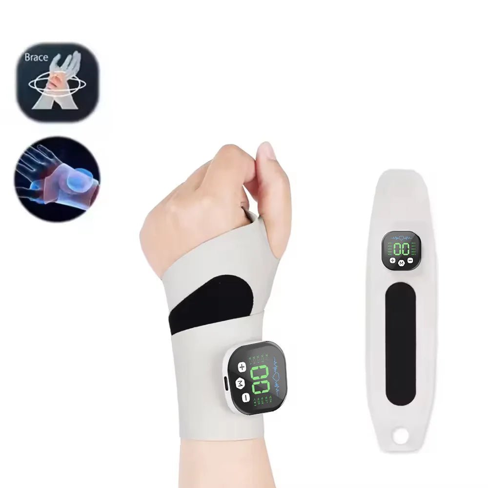 Electric Massage Adjustable Strength Muscle Relaxation Intelligent Wrist Brace Wrist Massager - Lo Shop Desiderato - Electric Massage Adjustable Strength Muscle Relaxation Intelligent Wrist Brace Wrist Massager - Lo Shop Desiderato - 