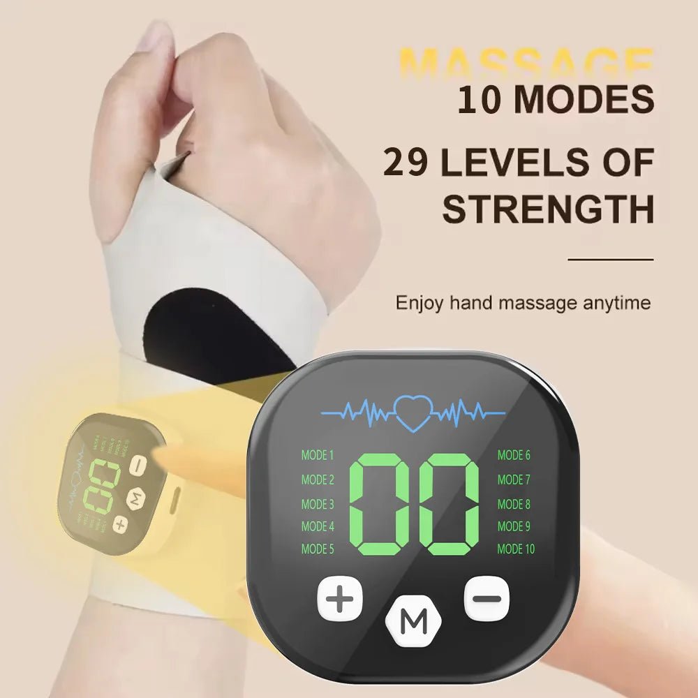 Electric Massage Adjustable Strength Muscle Relaxation Intelligent Wrist Brace Wrist Massager - Lo Shop Desiderato - Electric Massage Adjustable Strength Muscle Relaxation Intelligent Wrist Brace Wrist Massager - Lo Shop Desiderato - 