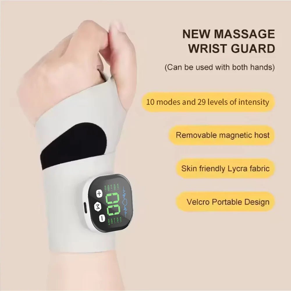 Electric Massage Adjustable Strength Muscle Relaxation Intelligent Wrist Brace Wrist Massager - Lo Shop Desiderato - Electric Massage Adjustable Strength Muscle Relaxation Intelligent Wrist Brace Wrist Massager - Lo Shop Desiderato - 