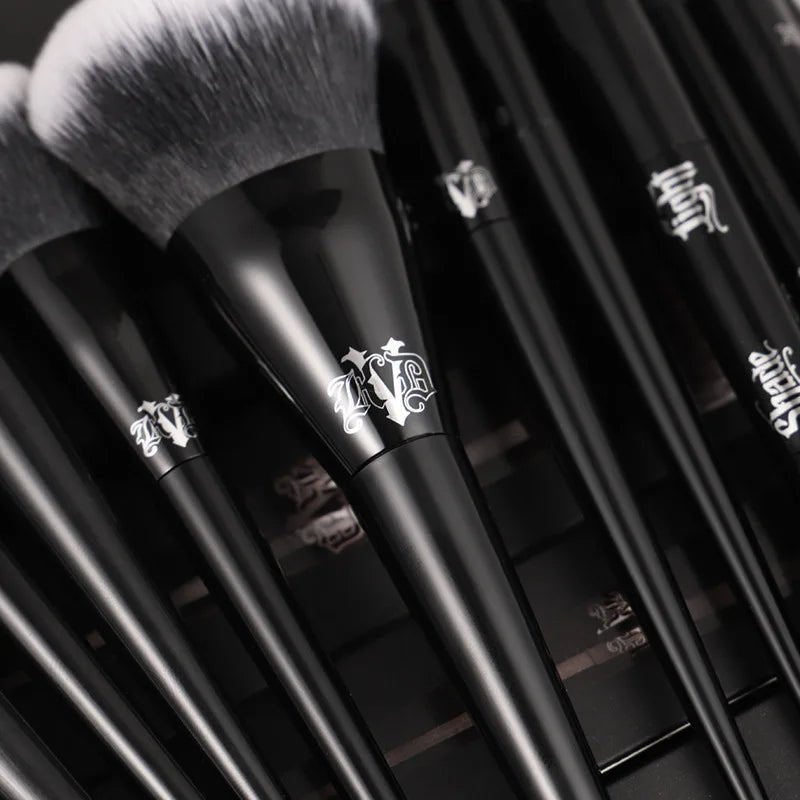 KVD Makeup Brushes Series Blusher Powder Foundation Concealer Eye Shadow Blending Cosmetic Beauty Soft Brush Tools Maquiagem - Lo Shop Desiderato - KVD Makeup Brushes Series Blusher Powder Foundation Concealer Eye Shadow Blending Cosmetic Beauty Soft Brush Tools Maquiagem - Lo Shop Desiderato - 