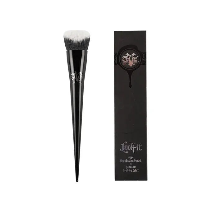 KVD Makeup Brushes Series Blusher Powder Foundation Concealer Eye Shadow Blending Cosmetic Beauty Soft Brush Tools Maquiagem - Lo Shop Desiderato - KVD Makeup Brushes Series Blusher Powder Foundation Concealer Eye Shadow Blending Cosmetic Beauty Soft Brush Tools Maquiagem - Lo Shop Desiderato - 