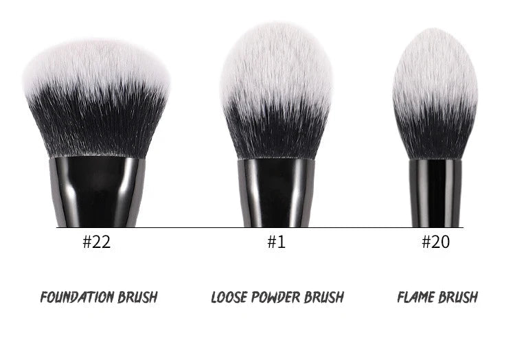 KVD Makeup Brushes Series Blusher Powder Foundation Concealer Eye Shadow Blending Cosmetic Beauty Soft Brush Tools Maquiagem - Lo Shop Desiderato - KVD Makeup Brushes Series Blusher Powder Foundation Concealer Eye Shadow Blending Cosmetic Beauty Soft Brush Tools Maquiagem - Lo Shop Desiderato - 