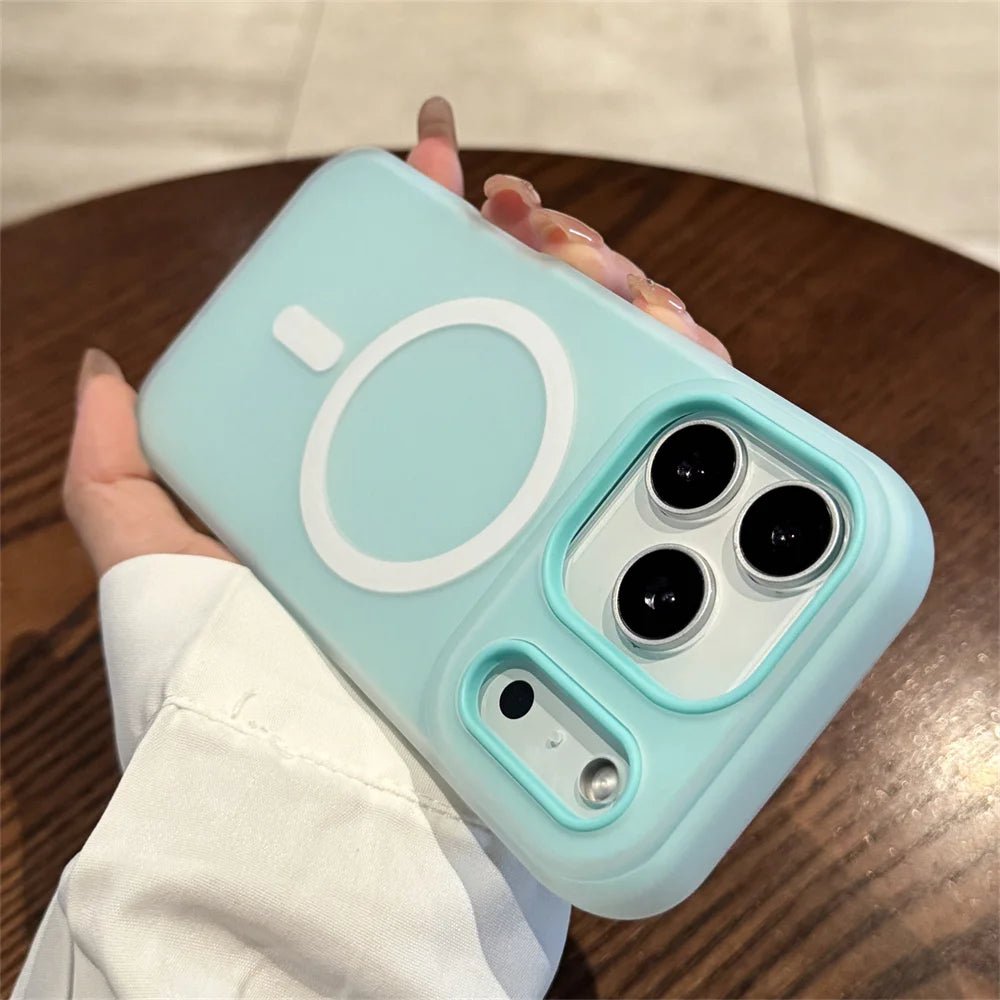 Luxury Candy Color 2 IN 1 Magnetic Case For iPhone 16 15 17 14 13 12 11 Pro Max Plus For Magsafe Wireless Charge shockproof Case - Lo Shop Desiderato - Luxury Candy Color 2 IN 1 Magnetic Case For iPhone 16 15 17 14 13 12 11 Pro Max Plus For Magsafe Wireless Charge shockproof Case - Lo Shop Desiderato - 