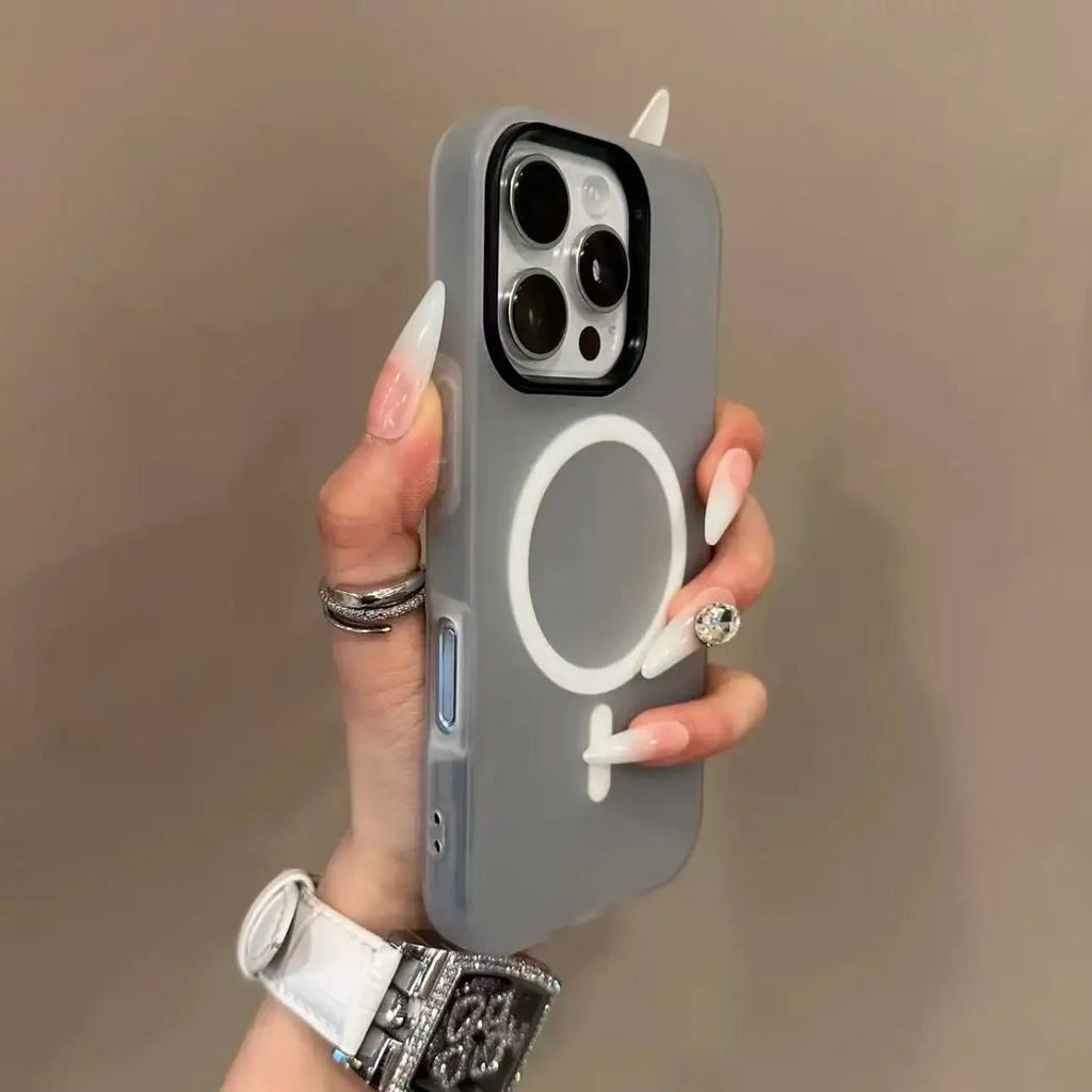 Luxury Candy Color 2 IN 1 Magnetic Case For iPhone 16 15 17 14 13 12 11 Pro Max Plus For Magsafe Wireless Charge shockproof Case - Lo Shop Desiderato - Luxury Candy Color 2 IN 1 Magnetic Case For iPhone 16 15 17 14 13 12 11 Pro Max Plus For Magsafe Wireless Charge shockproof Case - Lo Shop Desiderato - 