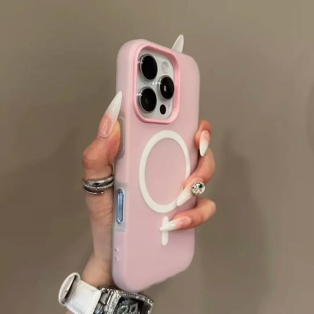 Luxury Candy Color 2 IN 1 Magnetic Case For iPhone 16 15 17 14 13 12 11 Pro Max Plus For Magsafe Wireless Charge shockproof Case - Lo Shop Desiderato - Luxury Candy Color 2 IN 1 Magnetic Case For iPhone 16 15 17 14 13 12 11 Pro Max Plus For Magsafe Wireless Charge shockproof Case - Lo Shop Desiderato - 