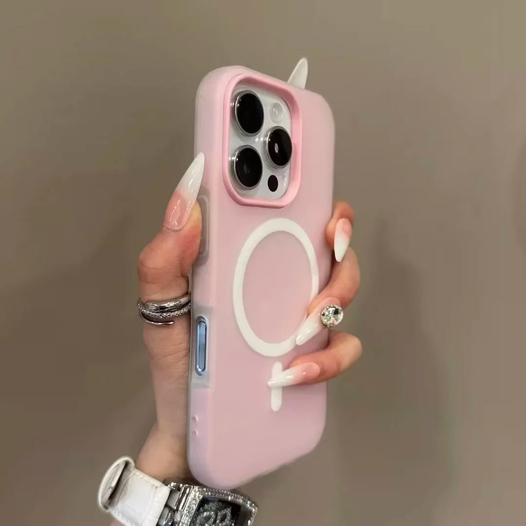 Luxury Candy Color 2 IN 1 Magnetic Case For iPhone 16 15 17 14 13 12 11 Pro Max Plus For Magsafe Wireless Charge shockproof Case - Lo Shop Desiderato - Luxury Candy Color 2 IN 1 Magnetic Case For iPhone 16 15 17 14 13 12 11 Pro Max Plus For Magsafe Wireless Charge shockproof Case - Lo Shop Desiderato - 
