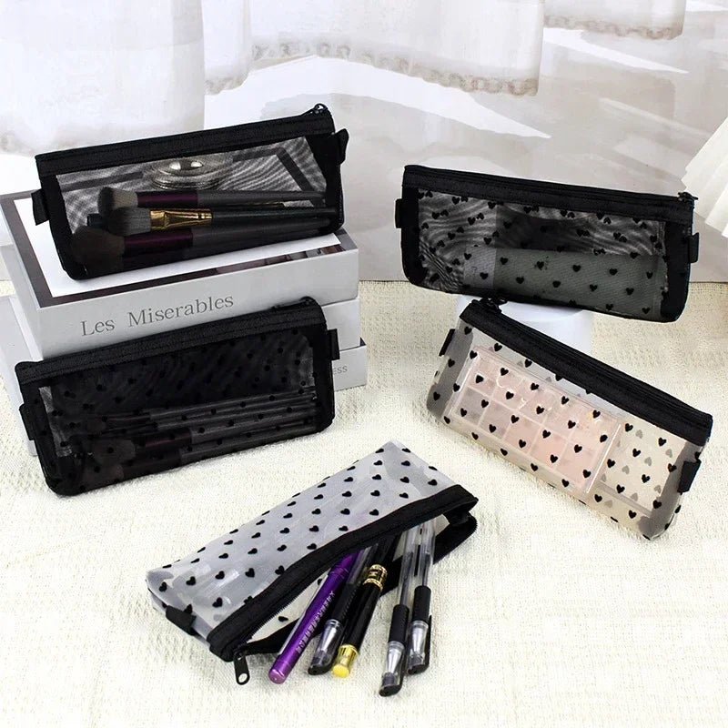 Makeup Brush Travel Case Cosmetic Toiletry Bag Organizer for Men Women Beauty Tools Mesh Kit Pouch Wash Storage Accessories - Lo Shop Desiderato - Makeup Brush Travel Case Cosmetic Toiletry Bag Organizer for Men Women Beauty Tools Mesh Kit Pouch Wash Storage Accessories - Lo Shop Desiderato - 