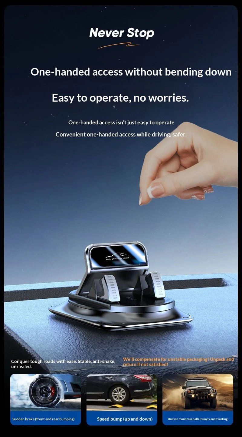 Model Car Phone Holder Specialized for Car Interior Central Console Navigation System Dashboard Anti Slip Phone Support Bracket - Lo Shop Desiderato - Model Car Phone Holder Specialized for Car Interior Central Console Navigation System Dashboard Anti Slip Phone Support Bracket - Lo Shop Desiderato - 