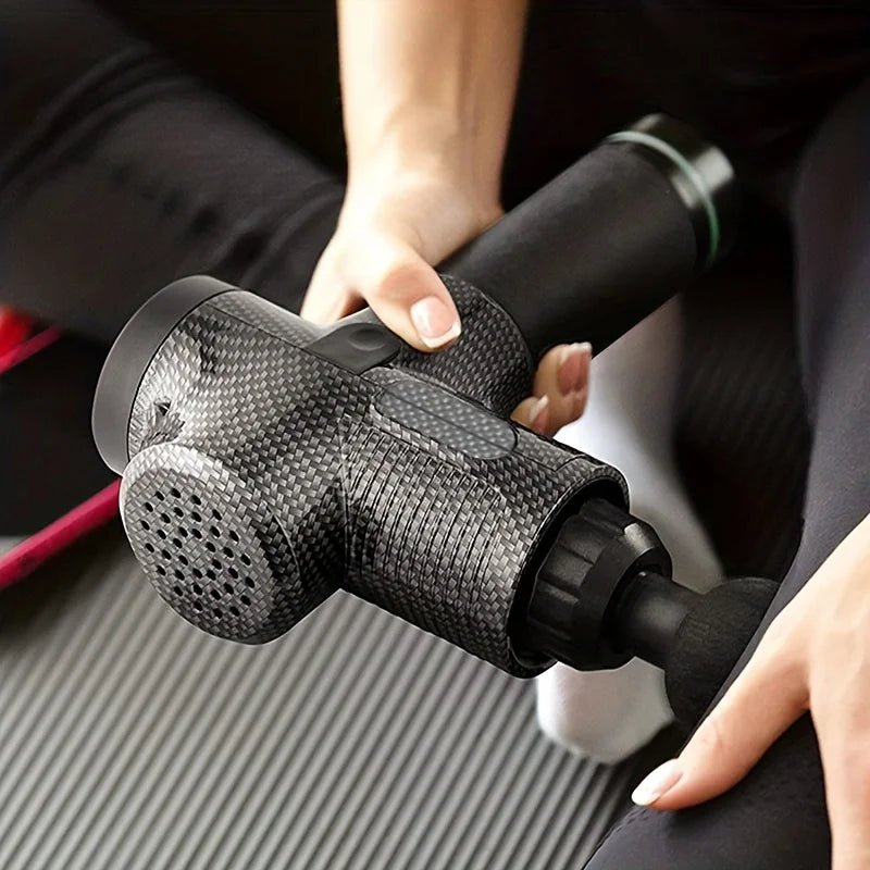 NEW 30 Level Deep Tissue Massage Gun Quiet Electric Muscle Massager Full Body Pain Relief Fitness Relaxation for Men Women - Lo Shop Desiderato - NEW 30 Level Deep Tissue Massage Gun Quiet Electric Muscle Massager Full Body Pain Relief Fitness Relaxation for Men Women - Lo Shop Desiderato - 