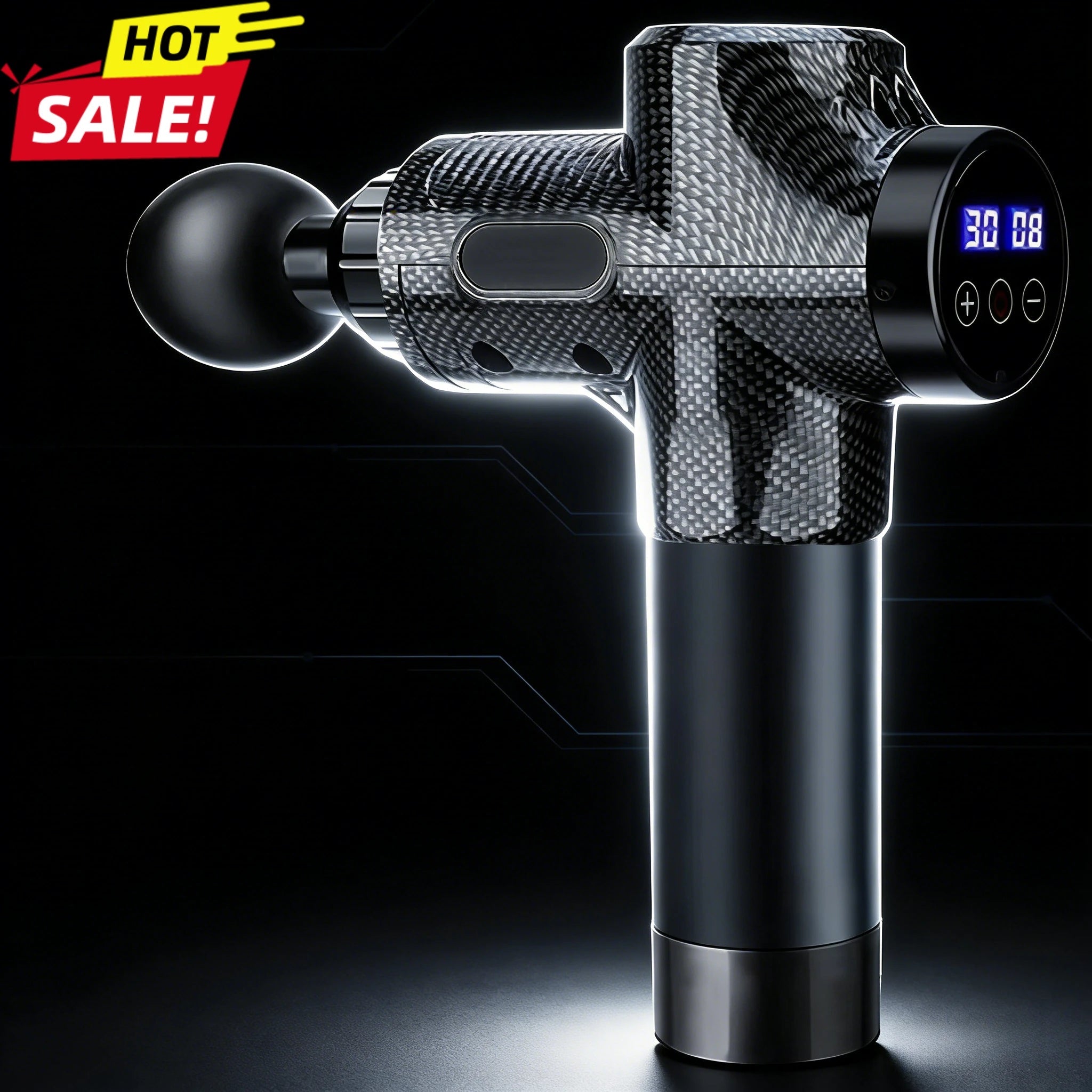 NEW 30 Level Deep Tissue Massage Gun Quiet Electric Muscle Massager Full Body Pain Relief Fitness Relaxation for Men Women - Lo Shop Desiderato - NEW 30 Level Deep Tissue Massage Gun Quiet Electric Muscle Massager Full Body Pain Relief Fitness Relaxation for Men Women - Lo Shop Desiderato - 