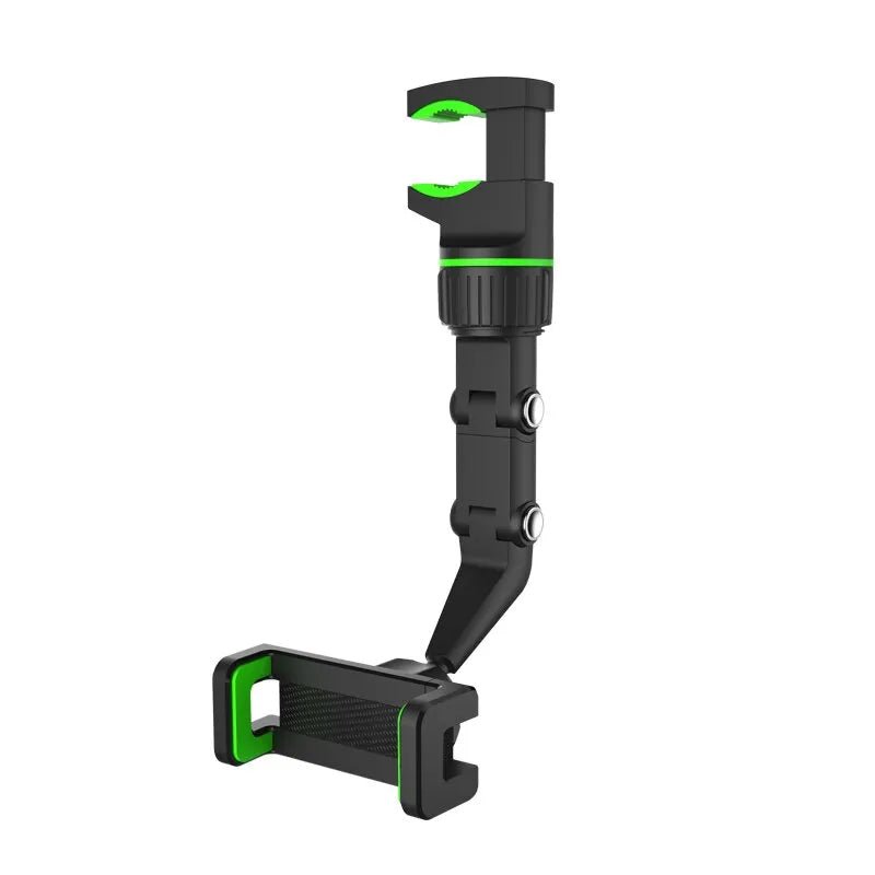 Rearview Mirror Phone Holder 360° Rotatable and Retractable Car Phone Mount Multifunctional Rear View Mirror Holder for All Car - Lo Shop Desiderato - Rearview Mirror Phone Holder 360° Rotatable and Retractable Car Phone Mount Multifunctional Rear View Mirror Holder for All Car - Lo Shop Desiderato - 