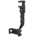 Rearview Mirror Phone Holder 360° Rotatable and Retractable Car Phone Mount Multifunctional Rear View Mirror Holder for All Car - Lo Shop Desiderato - Rearview Mirror Phone Holder 360° Rotatable and Retractable Car Phone Mount Multifunctional Rear View Mirror Holder for All Car - Lo Shop Desiderato - 