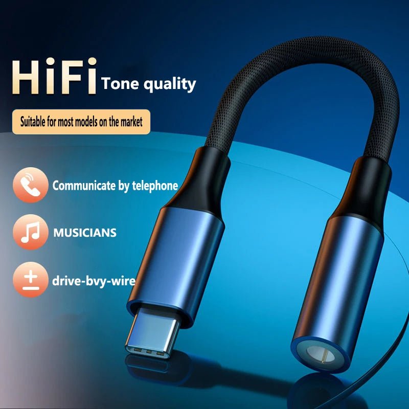 Type - C 3.5 Jack Audio Cable USB C To 3 5 MM Jack Aux Adapter Phone Accessories Cabo Adaptador USB Tipo C USB C Adapter HeadPhone - Lo Shop Desiderato - Type - C 3.5 Jack Audio Cable USB C To 3 5 MM Jack Aux Adapter Phone Accessories Cabo Adaptador USB Tipo C USB C Adapter HeadPhone - Lo Shop Desiderato - 