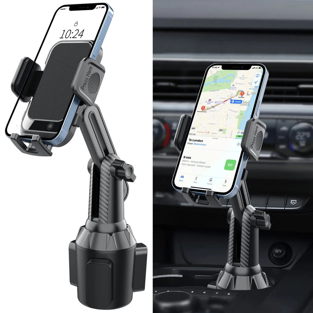 Upgraded Cup Phone Holder – 360° Adjustable Fits all 4 - 7" Phones in Cars golf Carts & Cradles Universal Car Mount.Car Holder - Lo Shop Desiderato - Upgraded Cup Phone Holder – 360° Adjustable Fits all 4 - 7" Phones in Cars golf Carts & Cradles Universal Car Mount.Car Holder - Lo Shop Desiderato - 