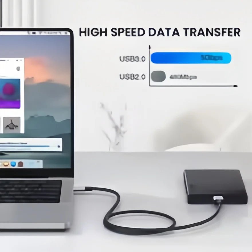 USB C to Micro B Cable 3.0(5Gbps),Type C Male to Micro B Female,for External Hard Drive/SSD (Toshiba,WD,Seagate),MacBook,Laptop - Lo Shop Desiderato - USB C to Micro B Cable 3.0(5Gbps),Type C Male to Micro B Female,for External Hard Drive/SSD (Toshiba,WD,Seagate),MacBook,Laptop - Lo Shop Desiderato - 