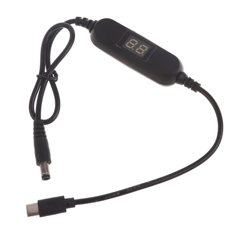 USB C Type C 5V to 1.2V 3V 4.5V 6V 7.5V 9V 12V 2.5mm/3.5mm/4.0mm/5.5mm Adjustable Voltage Cable Step Up Down Converter Cord - Lo Shop Desiderato - USB C Type C 5V to 1.2V 3V 4.5V 6V 7.5V 9V 12V 2.5mm/3.5mm/4.0mm/5.5mm Adjustable Voltage Cable Step Up Down Converter Cord - Lo Shop Desiderato - 