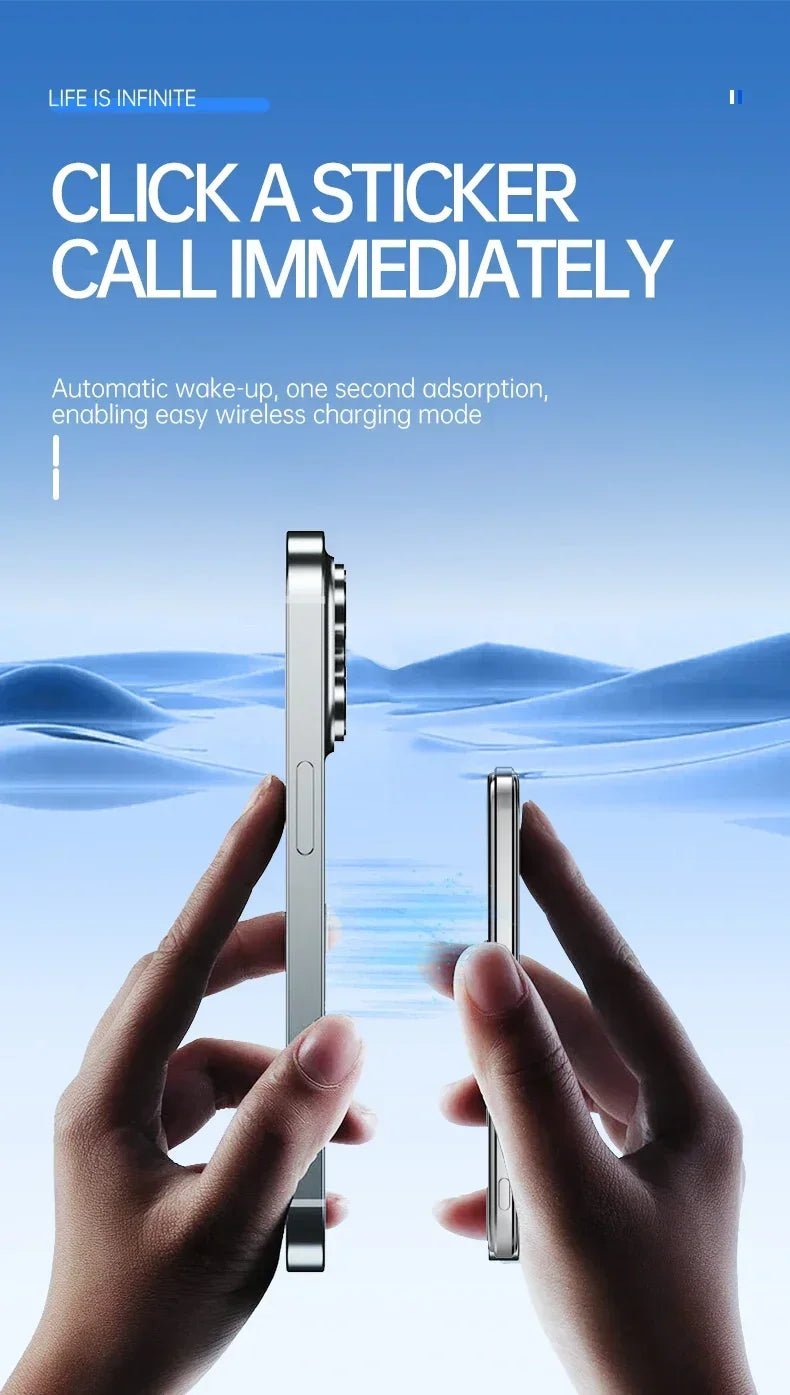 VIVO 500000mAh 3C Certification Thin Power Bank Ultra For MagSafe 22.5W Magnetic Wireless Fast Charging Portable Battery Display - Lo Shop Desiderato - VIVO 500000mAh 3C Certification Thin Power Bank Ultra For MagSafe 22.5W Magnetic Wireless Fast Charging Portable Battery Display - Lo Shop Desiderato - 