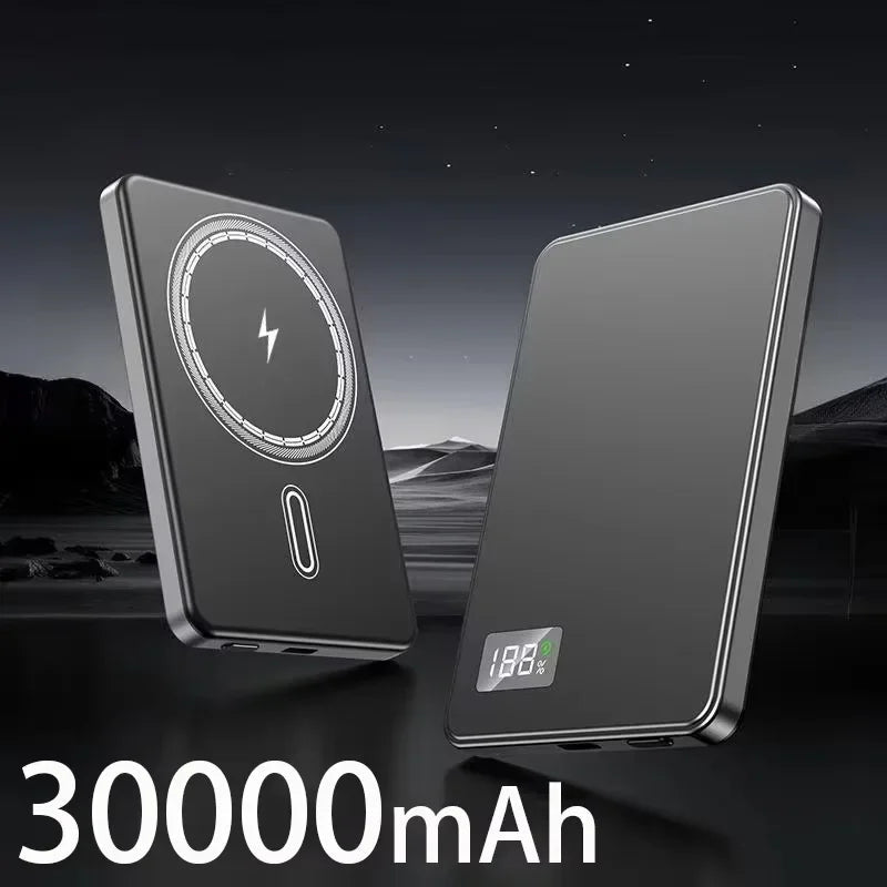 VIVO 500000mAh 3C Certification Thin Power Bank Ultra For MagSafe 22.5W Magnetic Wireless Fast Charging Portable Battery Display - Lo Shop Desiderato - VIVO 500000mAh 3C Certification Thin Power Bank Ultra For MagSafe 22.5W Magnetic Wireless Fast Charging Portable Battery Display - Lo Shop Desiderato - 