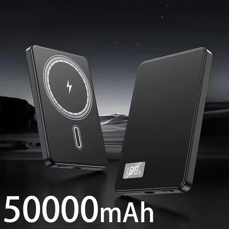 VIVO 500000mAh 3C Certification Thin Power Bank Ultra For MagSafe 22.5W Magnetic Wireless Fast Charging Portable Battery Display - Lo Shop Desiderato - VIVO 500000mAh 3C Certification Thin Power Bank Ultra For MagSafe 22.5W Magnetic Wireless Fast Charging Portable Battery Display - Lo Shop Desiderato - 
