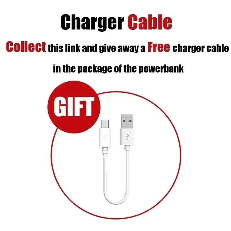VIVO 500000mAh Large Capacity Power Bank 120W Super Fast Charging Power Bank Portable Battery Charger Digital Display Power Bank - Lo Shop Desiderato - VIVO 500000mAh Large Capacity Power Bank 120W Super Fast Charging Power Bank Portable Battery Charger Digital Display Power Bank - Lo Shop Desiderato - 