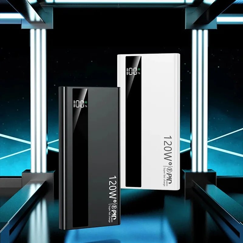 VIVO 500000mAh Large Capacity Power Bank 120W Super Fast Charging Power Bank Portable Battery Charger Digital Display Power Bank - Lo Shop Desiderato - VIVO 500000mAh Large Capacity Power Bank 120W Super Fast Charging Power Bank Portable Battery Charger Digital Display Power Bank - Lo Shop Desiderato - 