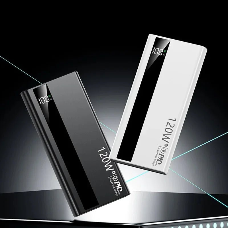 VIVO 500000mAh Large Capacity Power Bank 120W Super Fast Charging Power Bank Portable Battery Charger Digital Display Power Bank - Lo Shop Desiderato - VIVO 500000mAh Large Capacity Power Bank 120W Super Fast Charging Power Bank Portable Battery Charger Digital Display Power Bank - Lo Shop Desiderato - 