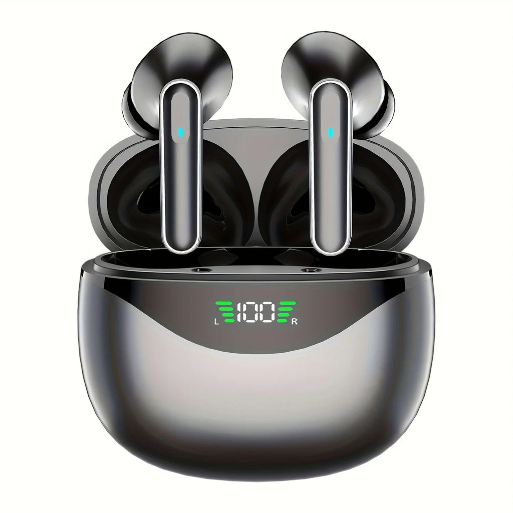 Wireless Earbuds, Sports Earphones with Built - in Microphone, Digital LED Power Display, TWS In - Ear Headphones with Built - in Mic - Lo Shop Desiderato - Wireless Earbuds, Sports Earphones with Built - in Microphone, Digital LED Power Display, TWS In - Ear Headphones with Built - in Mic - Lo Shop Desiderato - 