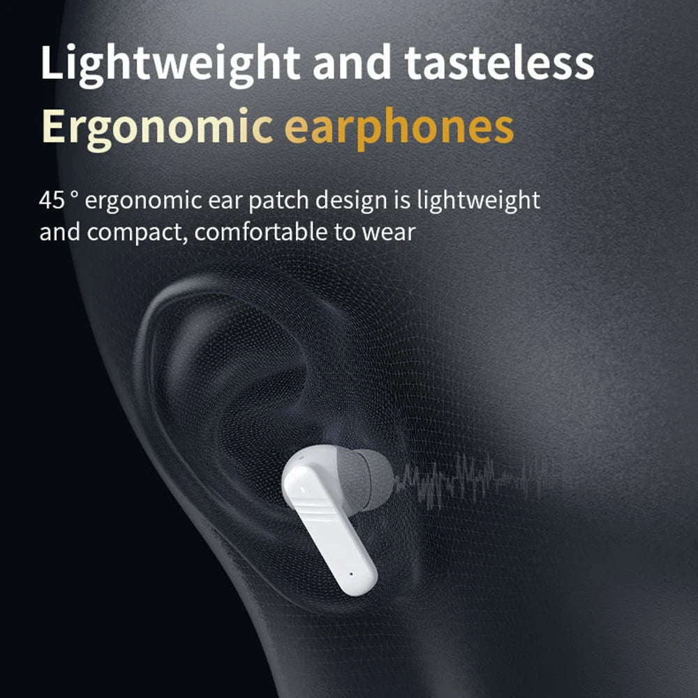 Wireless Earbuds With Touch Screen In - Ear Earphone ANC Noise Cancellation Long Battery ENC Mic Compatible For IOS Android - Lo Shop Desiderato - Wireless Earbuds With Touch Screen In - Ear Earphone ANC Noise Cancellation Long Battery ENC Mic Compatible For IOS Android - Lo Shop Desiderato - 