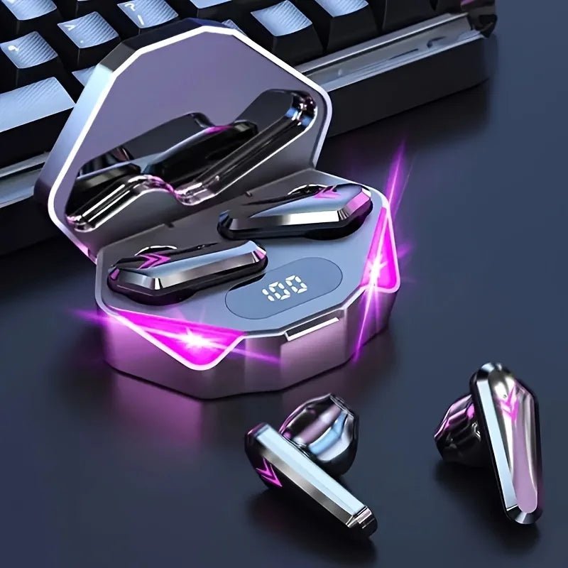 X15 TWS Wireless Bluetooth Headset LED Display Gamer Earbuds with Mic Wireless Headphones Noise Cancelling Bluetooth Earphones - Lo Shop Desiderato - X15 TWS Wireless Bluetooth Headset LED Display Gamer Earbuds with Mic Wireless Headphones Noise Cancelling Bluetooth Earphones - Lo Shop Desiderato - 