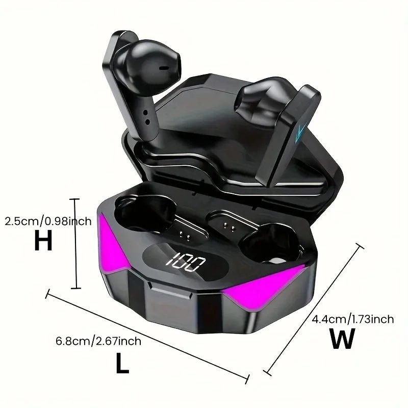 X15 TWS Wireless Bluetooth Headset LED Display Gamer Earbuds with Mic Wireless Headphones Noise Cancelling Bluetooth Earphones - Lo Shop Desiderato - X15 TWS Wireless Bluetooth Headset LED Display Gamer Earbuds with Mic Wireless Headphones Noise Cancelling Bluetooth Earphones - Lo Shop Desiderato - 